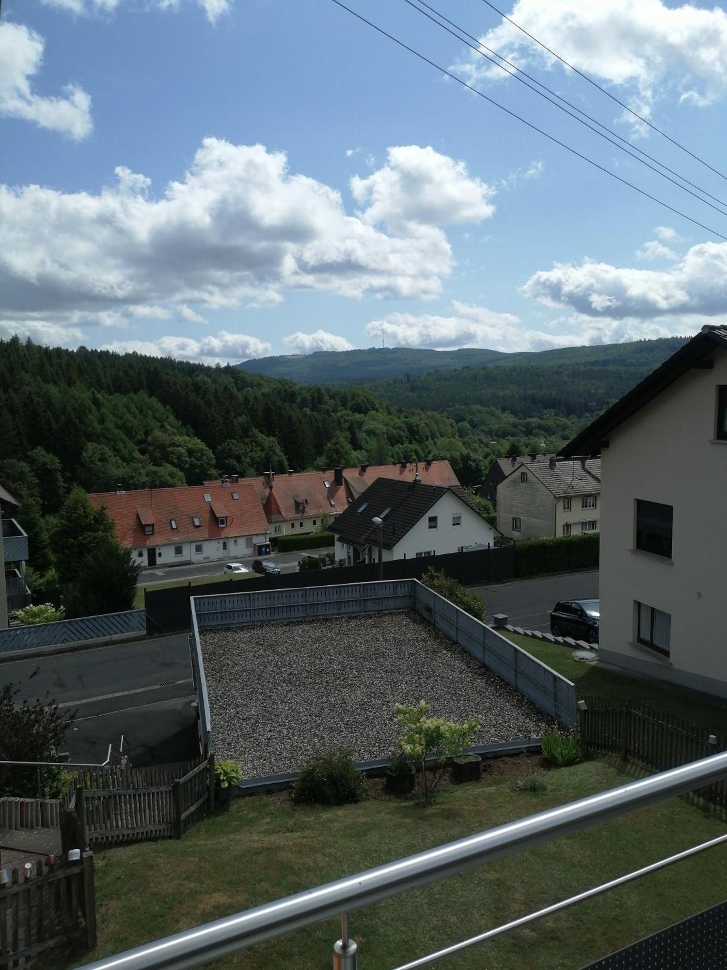Ruhige Ferienwohnung Am Waldrand. Wildflecken Kültér fotó
